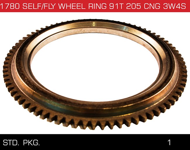 1780 SELF-FLY WHELL RING 91T 205 CNG 3W4S